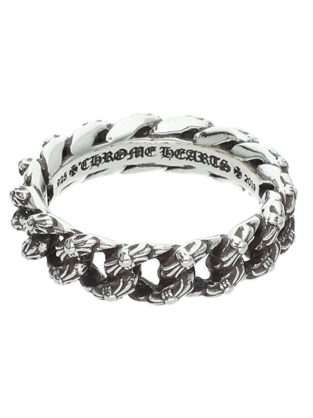 Chrome Hearts Fancy Extra Small Silver Ring